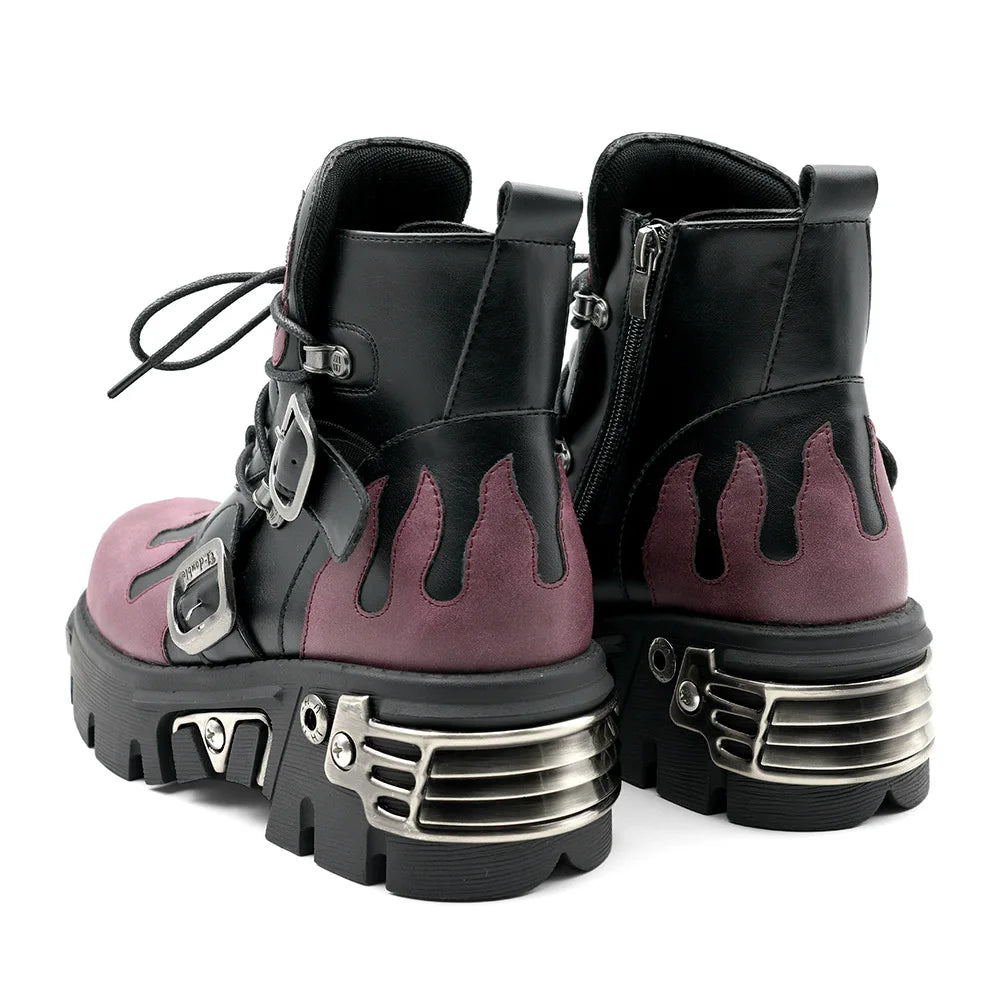 PENDRA Platform Rock Punk Boots