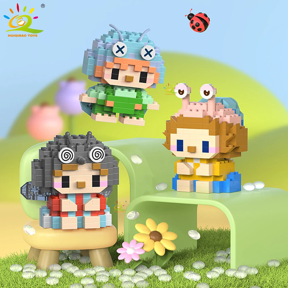 PENDRA Cute Insect Micro Building Set