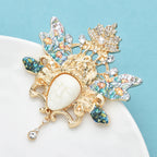 PENDRA Sylphina Retro Forest Elf Face Brooch