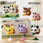 PENDRA Cute Animal Micro Building Set