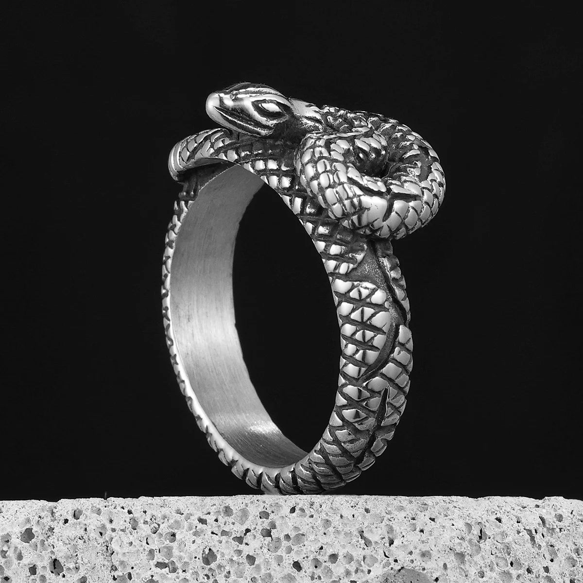 PENDRA Biker Steel Ring