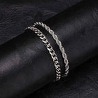 PENDRA Cuban Black Bracelet