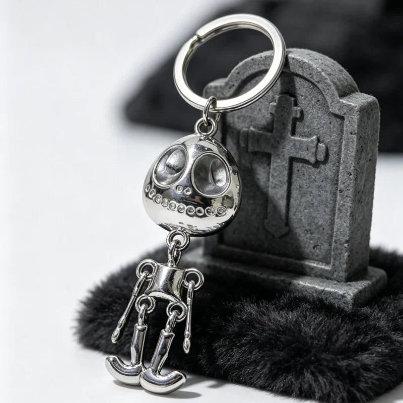 PENDRA Robotspin Rotatable Robot Skeleton Keychain