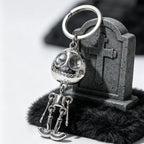 PENDRA Robotspin Rotatable Robot Skeleton Keychain