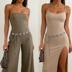 PENDRA Koraora Metal Boho Waist Chain Belt
