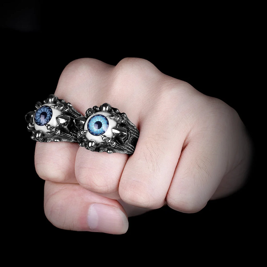 PENDRA Demon Devil's Eye Steel Ring