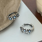 PENDRA Liquid Lava Sterling Silver Earrings