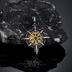 PENDRA Rune Gold Norse Necklace