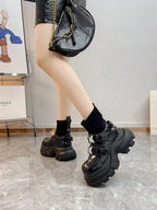 PENDRA Round Head Muffin Boots