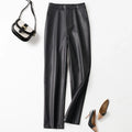 PENDRA Waist Straight Leg Elastic Pants