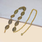 PENDRA Noraina Metal Punk Carved Waist Chain Belt