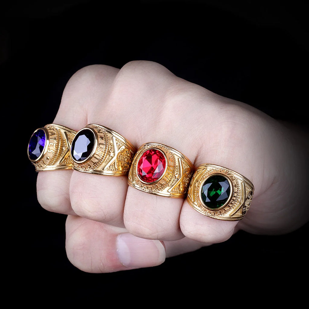 PENDRA Rhinestone United Ring