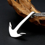 PENDRA Vikinganchor Simple Stainless Steel Anchor Necklace