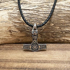 PENDRA Wolf Rune Norse Necklace