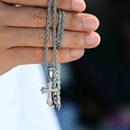 PENDRA Cross 60Cm Charm Pendant Necklace