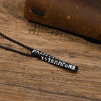 PENDRA Mobius Viking Valknut Pendant Necklace