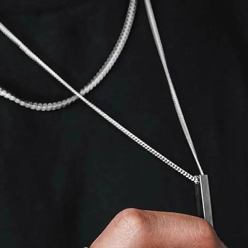 PENDRA Cuban Wheat Pendant Necklace