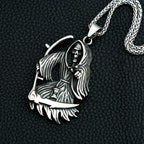 PENDRA Deathscythe Skull Scythe Pendant
