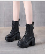 PENDRA Ultra Thick Soled Boots