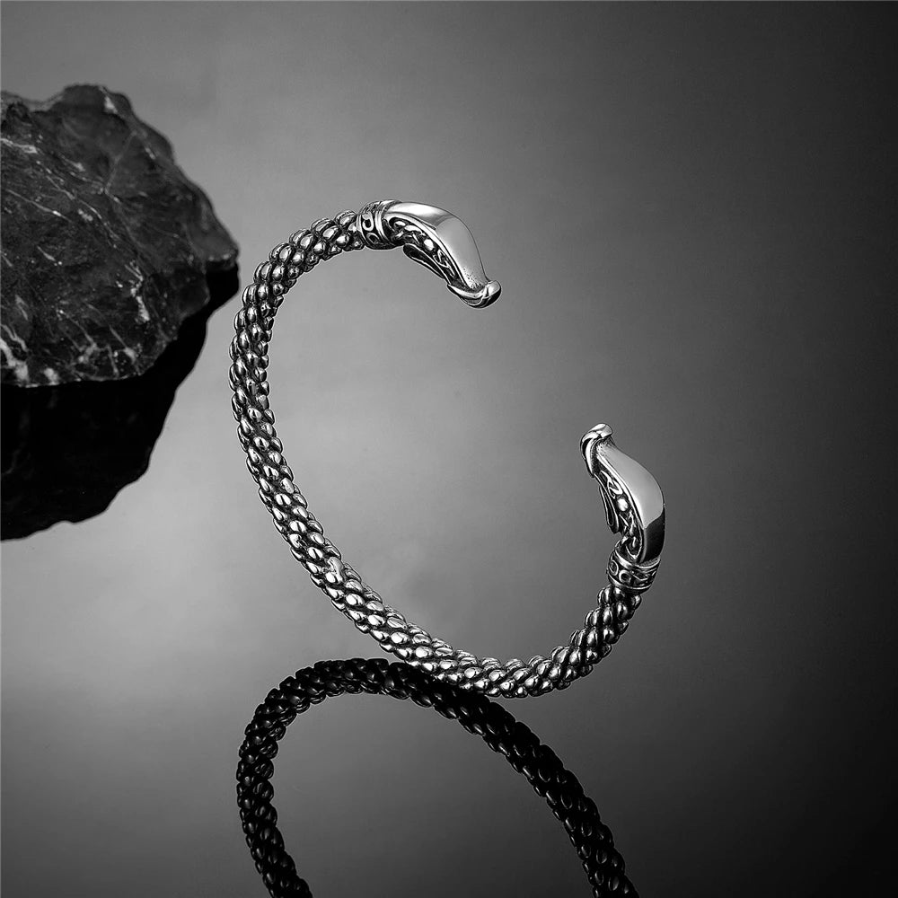 PENDRA Wolf Rune Dragon Bracelet