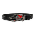 PENDRA Bellais Black Skull Designer Belt