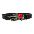 PENDRA Noraara Black Skull Luxury Belt