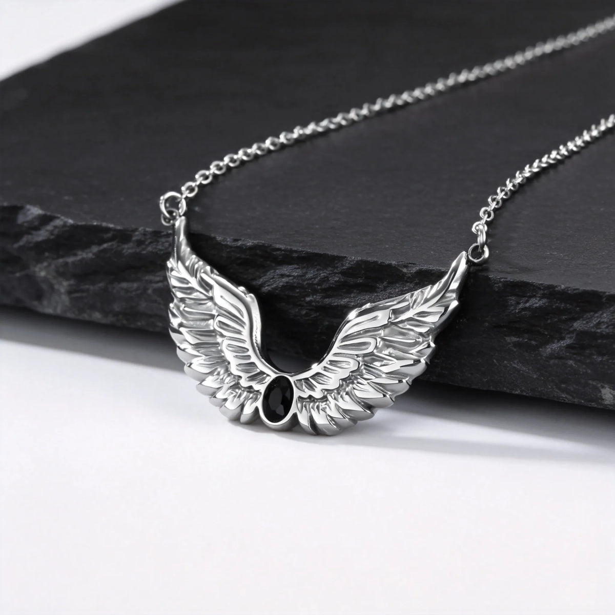PENDRA Zircon Angel Necklace