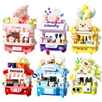 PENDRA Cute Dessert Micro Building Set