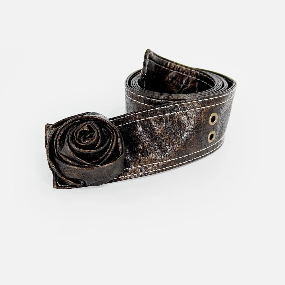 PENDRA Elaraia Floral Buckle Floral Luxury Belt