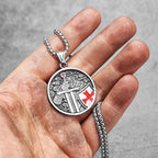 PENDRA Crusade Paladin Steel Necklace