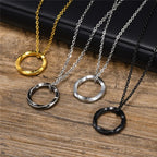 PENDRA Rune Vintage Futhark Necklace