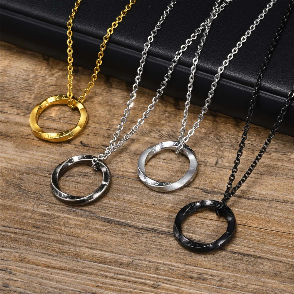 PENDRA Rune Vintage Futhark Necklace