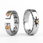 PENDRA Freemason Masonic Boyfriend Steel Ring