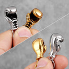 PENDRA Boxing Gloves Boxer Steel Necklace