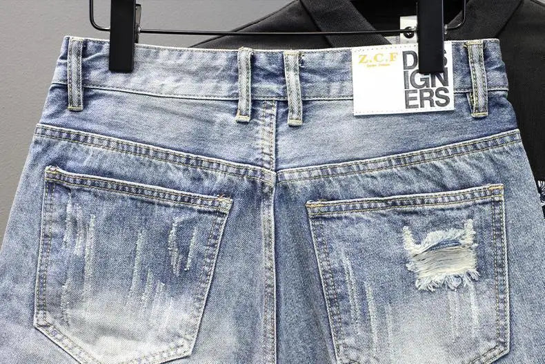 PENDRA Denim Thin Pants
