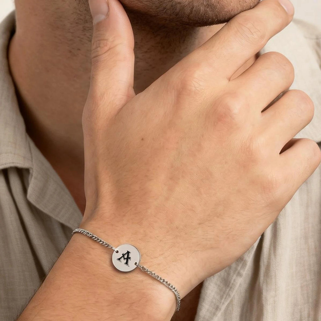 PENDRA Initials Alphabet Bracelet