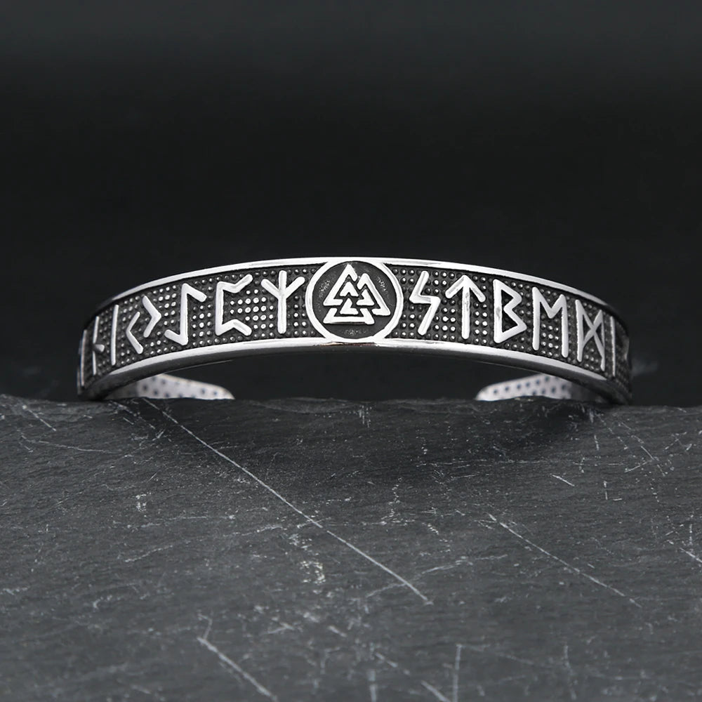 PENDRA Valknut Viking Stainless Steel Bracelet