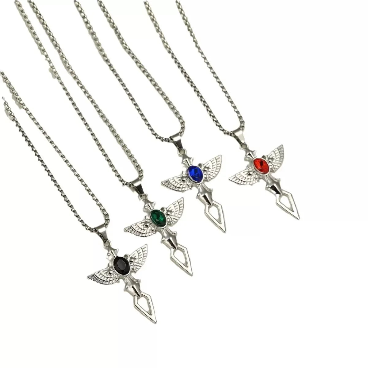 PENDRA Crosschoker Vintage Zinc Alloy Cross Choker Necklace