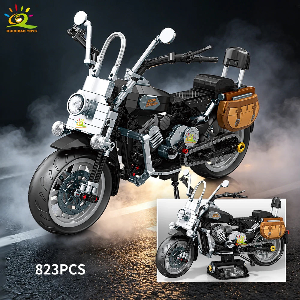 PENDRA Motorbike Moto Racer Building Set