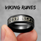 Vintage Nordic Viking Runes Celtic Knot Series Stainless Steel Womens Mens Rings Punk Biker Jewelry Creativity Gift Wholesale