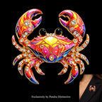 PENDRA Zodiac Porcelain Animal Brooch