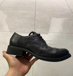PENDRA Leather Youth Catwalk Shoes