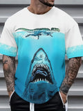 PENDRA Printed Sports Gradient T-Shirt