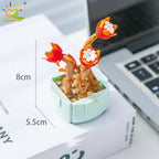 PENDRA Succulent Potted Floral Building Set