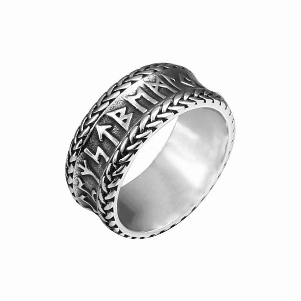PENDRA Celtic Knot Rune Viking Ring