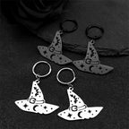 PENDRA Witchmoon Star Moon Hoop Earrings