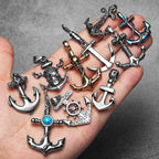 PENDRA Anchor Steel Necklace