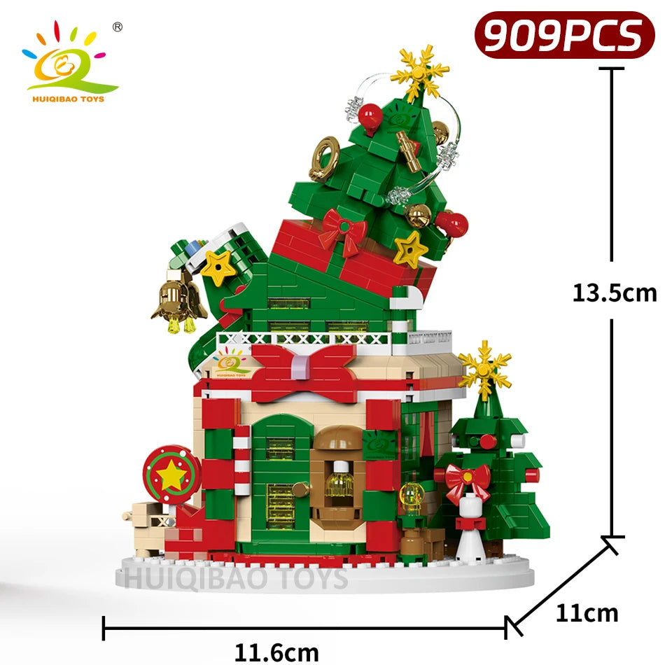 PENDRA Elk Deer Santa Building Set