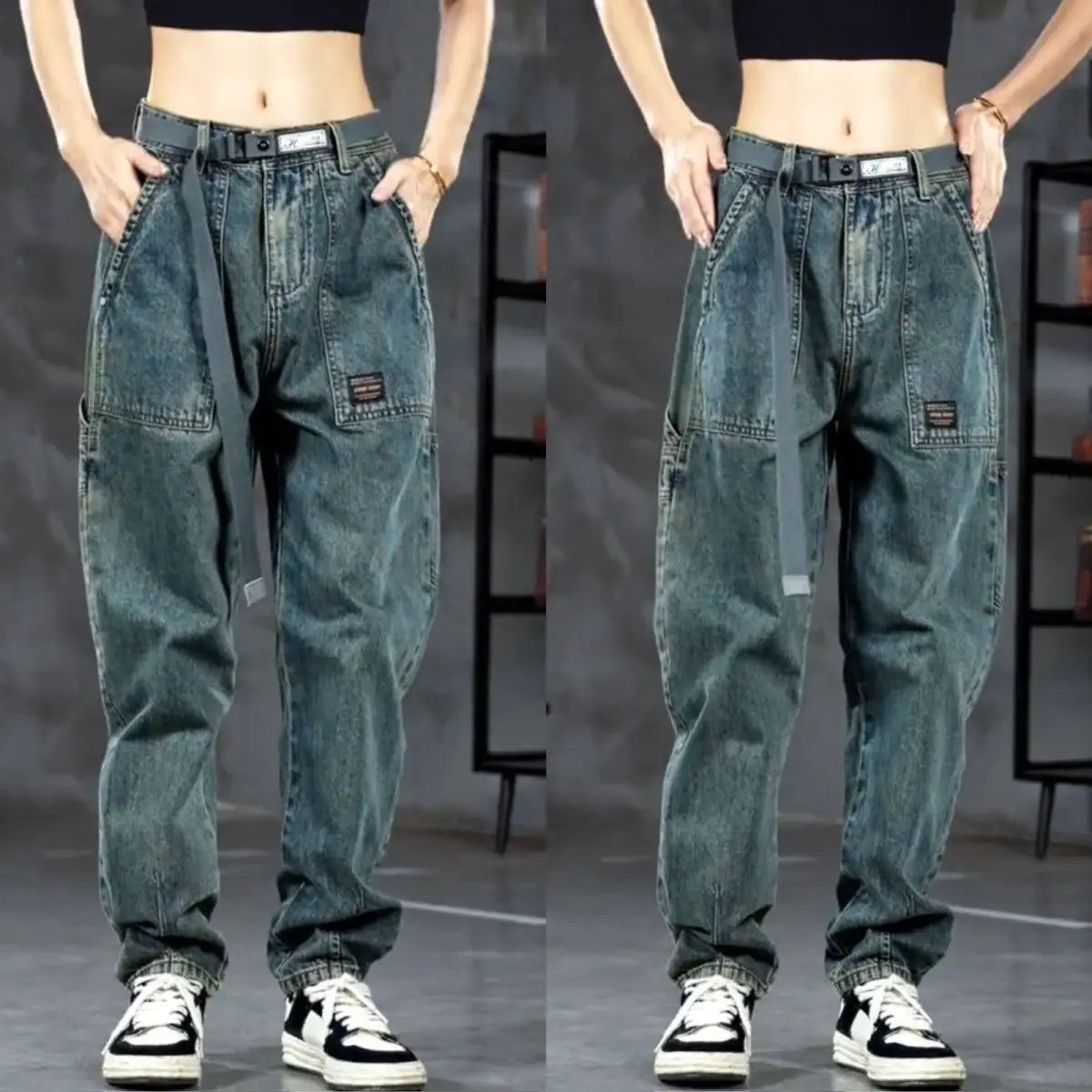 PENDRA Straight Wide Pants