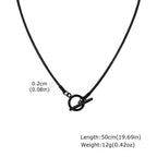 2mm Classic Round Snake Chain Necklace for Men Boys,50cm Toggle Chain Link Collar,Simple Easy Clasps Chains